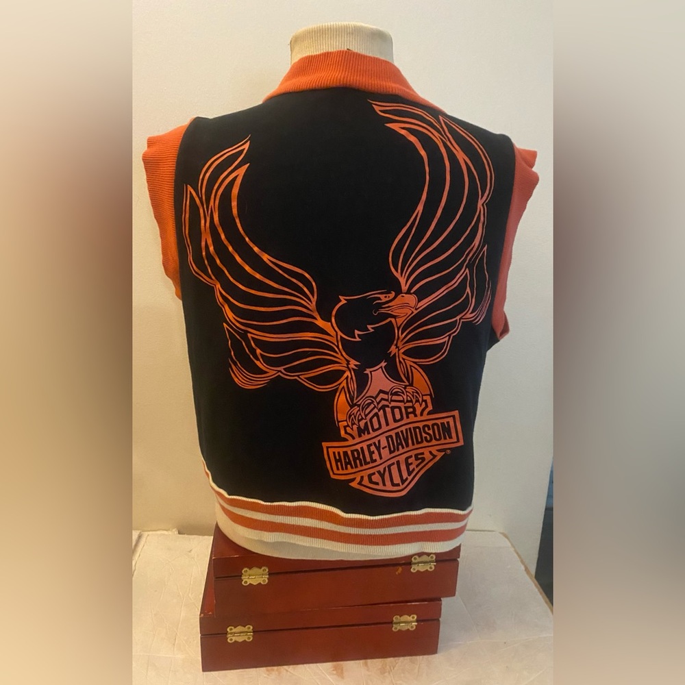 Harley Davidson Vintage XL Ladies Y2K Vest